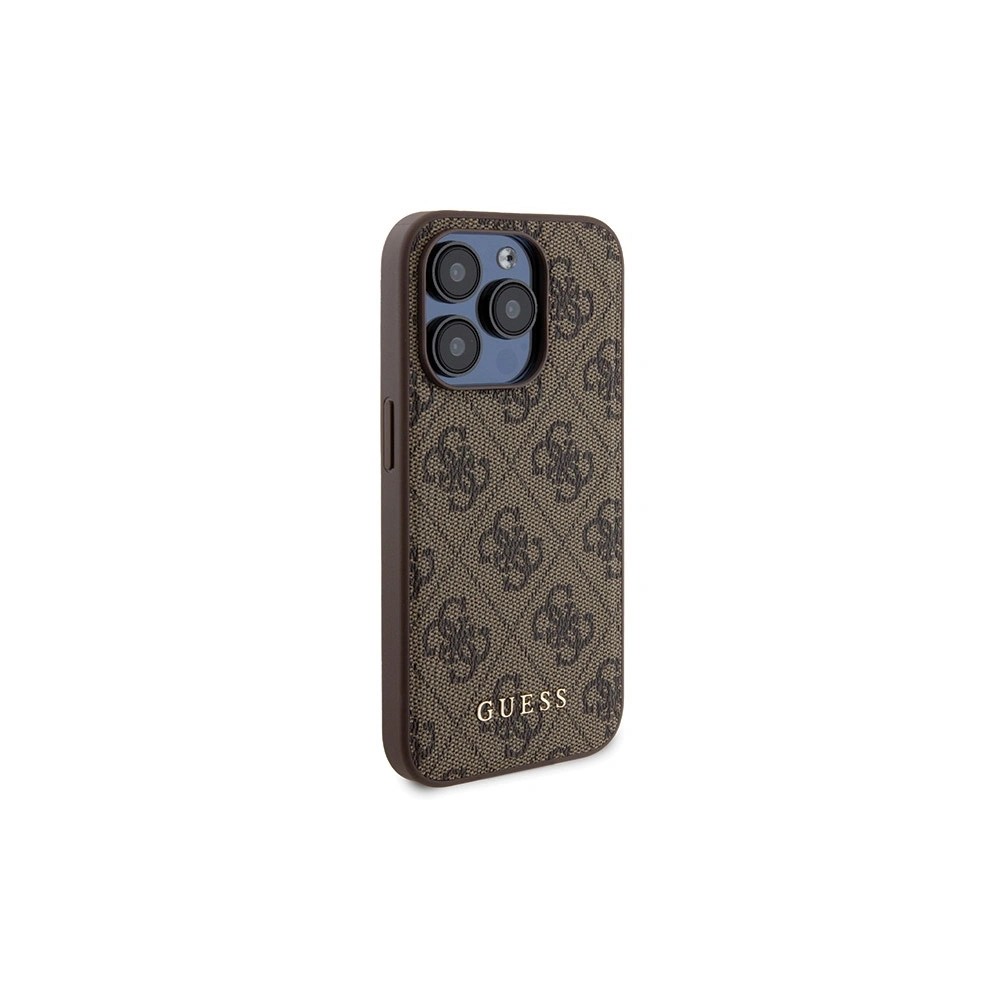 Wholesale Guess GUBPM5P15L4GEMGW Apple iPhone 15 Pro hardcase + Powerbank 5000mAh MagSafe 4G Metal Logo brown - GUE3413 - {ean13} - Hurt