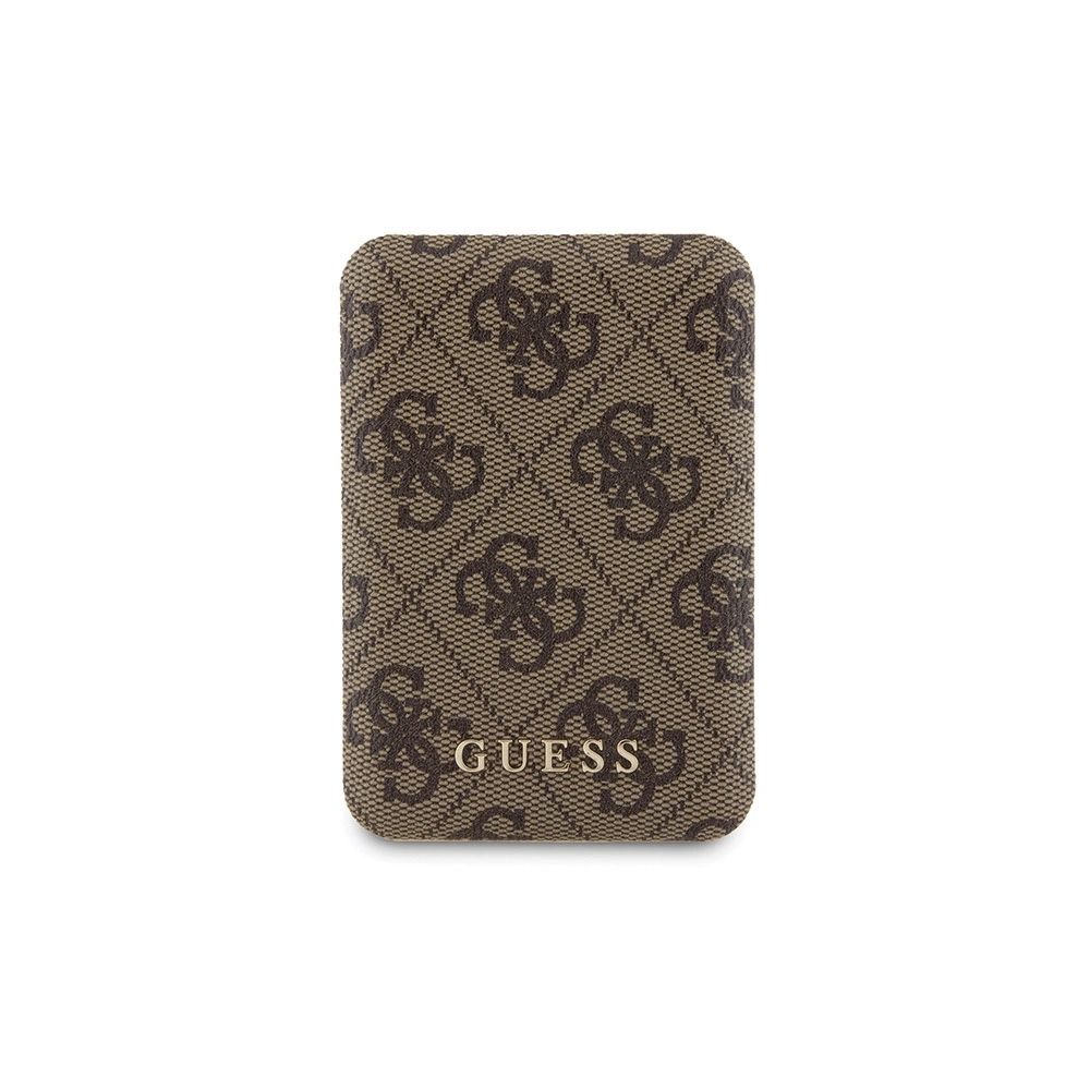Wholesale Guess GUBPM5P15L4GEMGW Apple iPhone 15 Pro hardcase + Powerbank 5000mAh MagSafe 4G Metal Logo brown - GUE3413 - {ean13} - Hurt