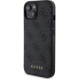 Hurtownia GSM - Zestaw Guess GUBPM5P15S4GEMGK Apple iPhone 15 hardcase + Powerbank 5000mAh MagSafe 4G Metal Logo czarny/black - GUE3414 - {ean13} - Hurt