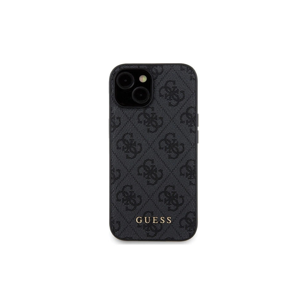 Hurtownia GSM - Set Guess GUBPM5P15S4GEMGK Apple iPhone 15 hardcase + Powerbank 5000mAh MagSafe 4G Metal Logo negru/black - GUE3414 - {ean13} - Hurt