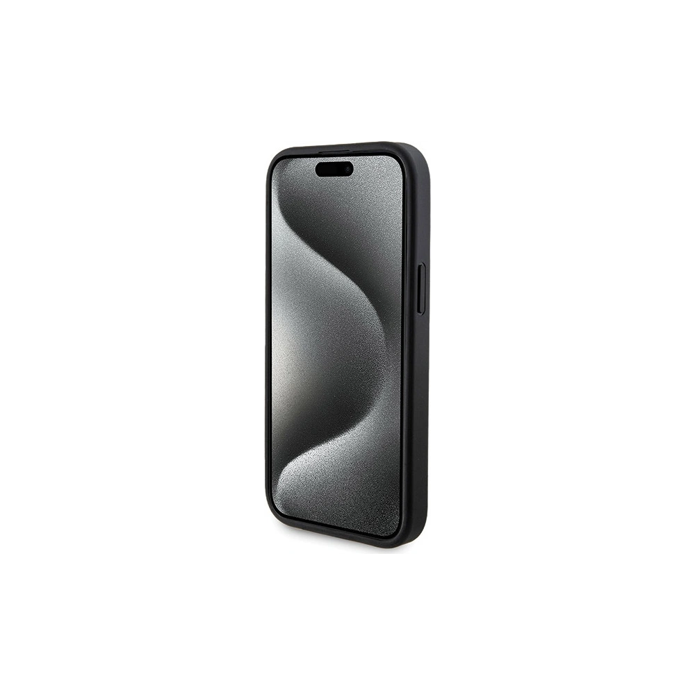Hurtownia GSM - Set Guess GUBPM5P15S4GEMGK Apple iPhone 15 hardcase + Powerbank 5000mAh MagSafe 4G Metal Logo negru/black - GUE3414 - {ean13} - Hurt