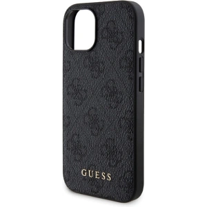 Hurtownia GSM - Zestaw Guess GUBPM5P15S4GEMGK Apple iPhone 15 hardcase + Powerbank 5000mAh MagSafe 4G Metal Logo czarny/black - GUE3414 - {ean13} - Hurt