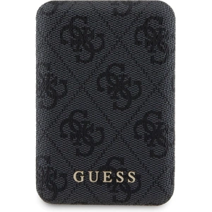 Hurtownia GSM - Zestaw Guess GUBPM5P15S4GEMGK Apple iPhone 15 hardcase + Powerbank 5000mAh MagSafe 4G Metal Logo czarny/black - GUE3414 - {ean13} - Hurt