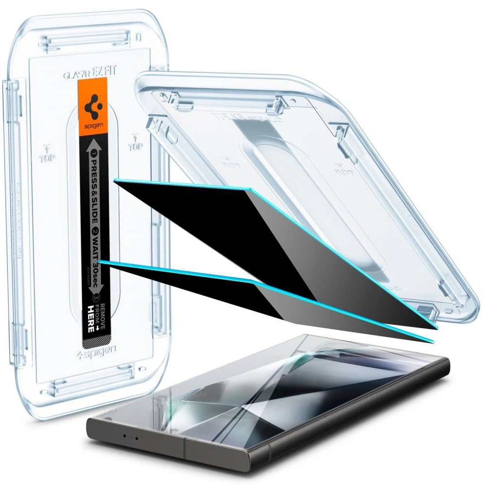 Hurtownia GSM - Sticlă securizată Spigen GLAS.tR ez Fit Samsung Galaxy S24 Ultra Privacy [2 PACK] - SPN3395 - {ean13} - Hurt