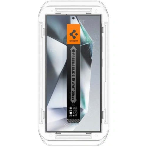 Szkło hartowane Spigen GLAS.tR ez Fit Samsung Galaxy S24 Ultra Privacy [2 PACK]