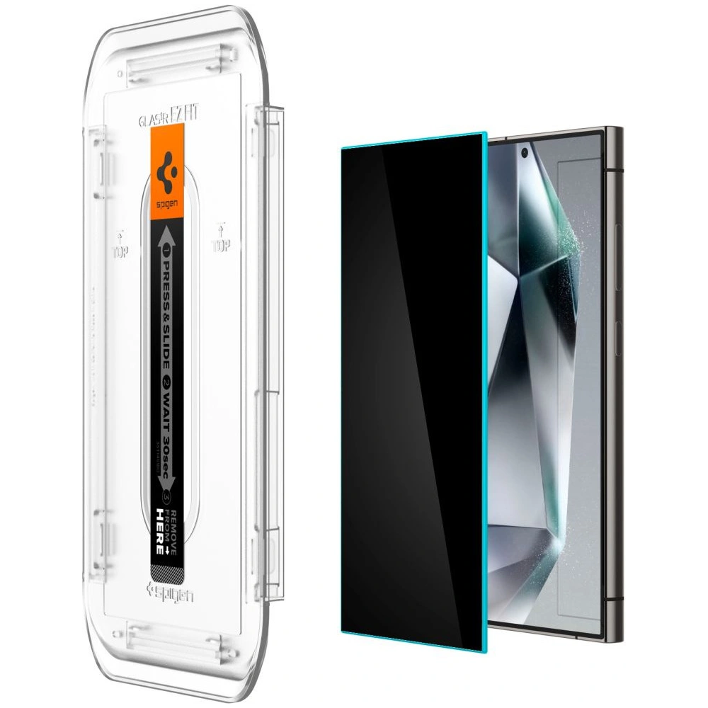 Hurtownia GSM - Gehärtetes Glas Spigen GLAS.tR ez Fit Samsung Galaxy S24 Ultra Privacy [2 PACK] - SPN3395 - {ean13} - Hurt