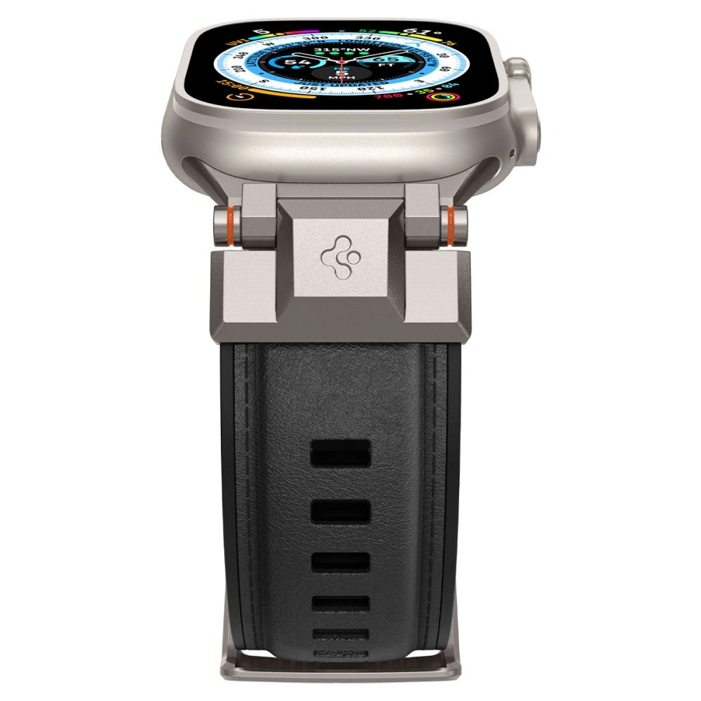 Wholesale Belt Spigen DuraPro Armor PU Apple Watch 4/5/6/7/8/9/SE/Ultra 42/44/45/49mm Black - SPN3396 - {ean13} - Hurt