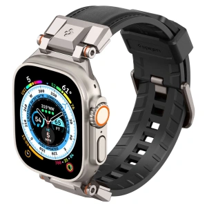 Hurtownia GSM - Pasek Spigen DuraPro Armor PU Apple Watch 4/5/6/7/8/9/SE/Ultra 42/44/45/49mm Černý - SPN3396 - {ean13} - Hurt