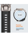 Wholesale Belt Spigen DuraPro Armor PU Apple Watch 4/5/6/7/8/9/SE/Ultra 42/44/45/49mm Black - SPN3396 - {ean13} - Hurt