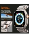 Wholesale Belt Spigen DuraPro Armor PU Apple Watch 4/5/6/7/8/9/SE/Ultra 42/44/45/49mm Black - SPN3396 - {ean13} - Hurt