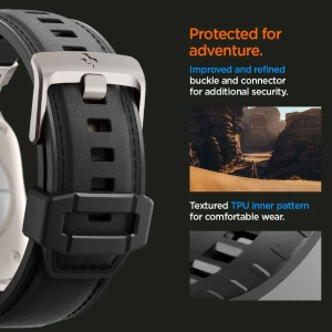 Hurtownia GSM - Pasek Spigen DuraPro Armor PU Apple Watch 4/5/6/7/8/9/SE/Ultra 42/44/45/49mm Černý - SPN3396 - {ean13} - Hurt