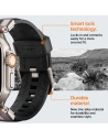 Wholesale Belt Spigen DuraPro Armor PU Apple Watch 4/5/6/7/8/9/SE/Ultra 42/44/45/49mm Black - SPN3396 - {ean13} - Hurt