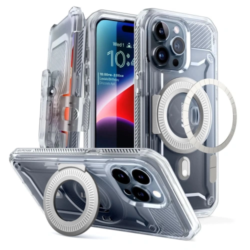 Etui Supcase Unicorn Beetle Pro Mag Apple iPhone 15 Pro Clear