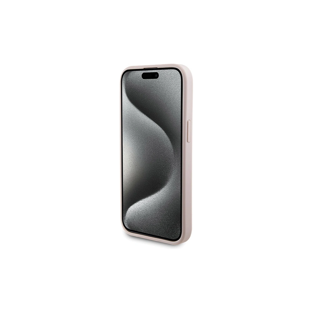 Hurtownia GSM - Zestaw Guess GUBPM5P15S4GEMGP Apple iPhone 15 hardcase + Powerbank 5000mAh MagSafe 4G Metal Logo rózsaszín/pink - GUE3415 - {ean13} - Hurt