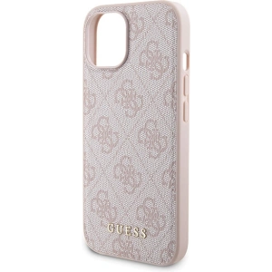 Hurtownia GSM - Set Guess GUBPM5P15S4GEMGP Apple iPhone 15 hardcase + Powerbank 5000mAh MagSafe 4G Metal Logo roz/roz. - GUE3415 - {ean13} - Hurt