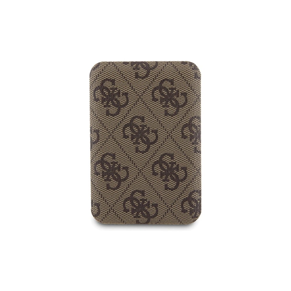 Hurtownia GSM - Set Guess GUBPM5P15S4GEMGW Apple iPhone 15 hardcase + Powerbank 5000mAh MagSafe 4G Logo Metalic maro/brown - GUE3416 - {ean13} - Hurt