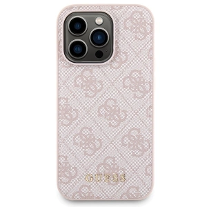 Hurtownia GSM - Zestaw Guess GUBPM5P15X4GEMGP Apple iPhone 15 Pro Max hardcase + Powerbank 5000mAh MagSafe 4G Metal Logo rózsaszín/pink - GUE3418 - {ean13} - Hurt