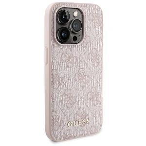 Hurtownia GSM - Zestaw Guess GUBPM5P15X4GEMGP Apple iPhone 15 Pro Max hardcase + Powerbank 5000mAh MagSafe 4G Metal Logo rózsaszín/pink - GUE3418 - {ean13} - Hurt