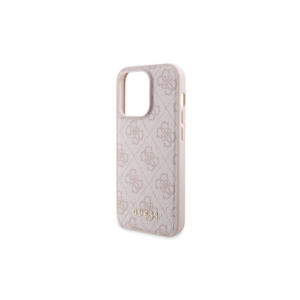 Hurtownia GSM - Set Guess GUBPM5P15X4GEMGP Apple iPhone 15 Pro Max Hardcase + Powerbank 5000mAh MagSafe 4G Metall-Logo rosa/pink - GUE3418 - {ean13} - Hurt