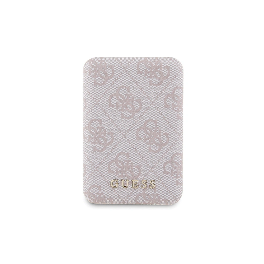 Hurtownia GSM - Set Guess GUBPM5P15X4GEMGP Apple iPhone 15 Pro Max Hardcase + Powerbank 5000mAh MagSafe 4G Metall-Logo rosa/pink - GUE3418 - {ean13} - Hurt