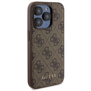 Hurtownia GSM - Zestaw Guess GUBPM5P15X4GEMGW Apple iPhone 15 Pro Max hardcase + Powerbank 5000mAh MagSafe 4G Metal Logo barna/brown - GUE3419 - {ean13} - Hurt