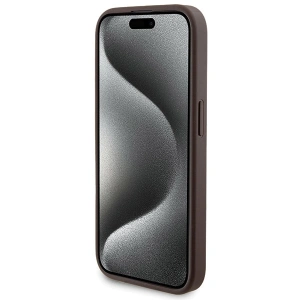 Hurtownia GSM - Zestaw Guess GUBPM5P15X4GEMGW Apple iPhone 15 Pro Max hardcase + Powerbank 5000mAh MagSafe 4G Metal Logo barna/brown - GUE3419 - {ean13} - Hurt