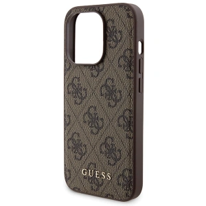 Hurtownia GSM - Zestaw Guess GUBPM5P15X4GEMGW Apple iPhone 15 Pro Max hardcase + Powerbank 5000mAh MagSafe 4G Metal Logo barna/brown - GUE3419 - {ean13} - Hurt