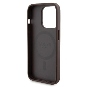 Hurtownia GSM - Zestaw Guess GUBPM5P15X4GEMGW Apple iPhone 15 Pro Max hardcase + Powerbank 5000mAh MagSafe 4G Metal Logo barna/brown - GUE3419 - {ean13} - Hurt