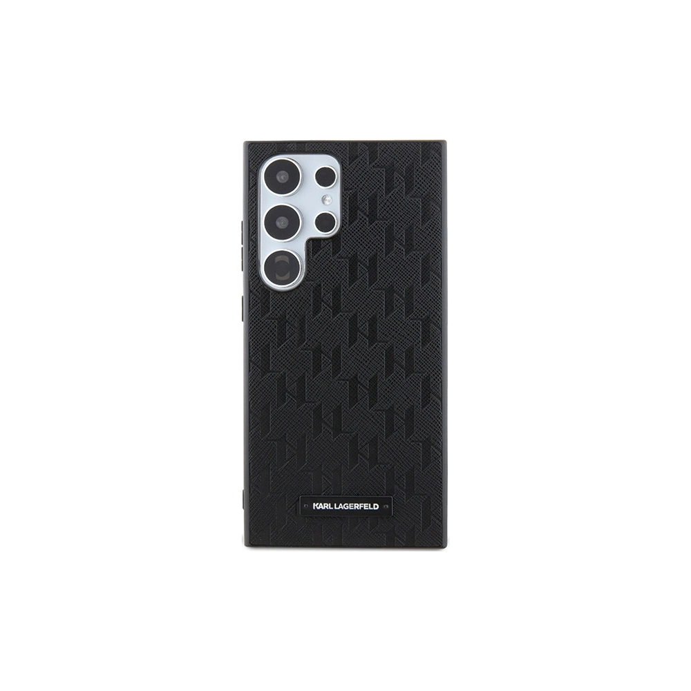 Hurtownia GSM - Etui Karl Lagerfeld KLHCS24LSAKLHPK Samsung Galaxy S24 Ultra hardcase Saffiano Mono Metal Logo negru/black - KLD1951 - {ean13} - Hurt