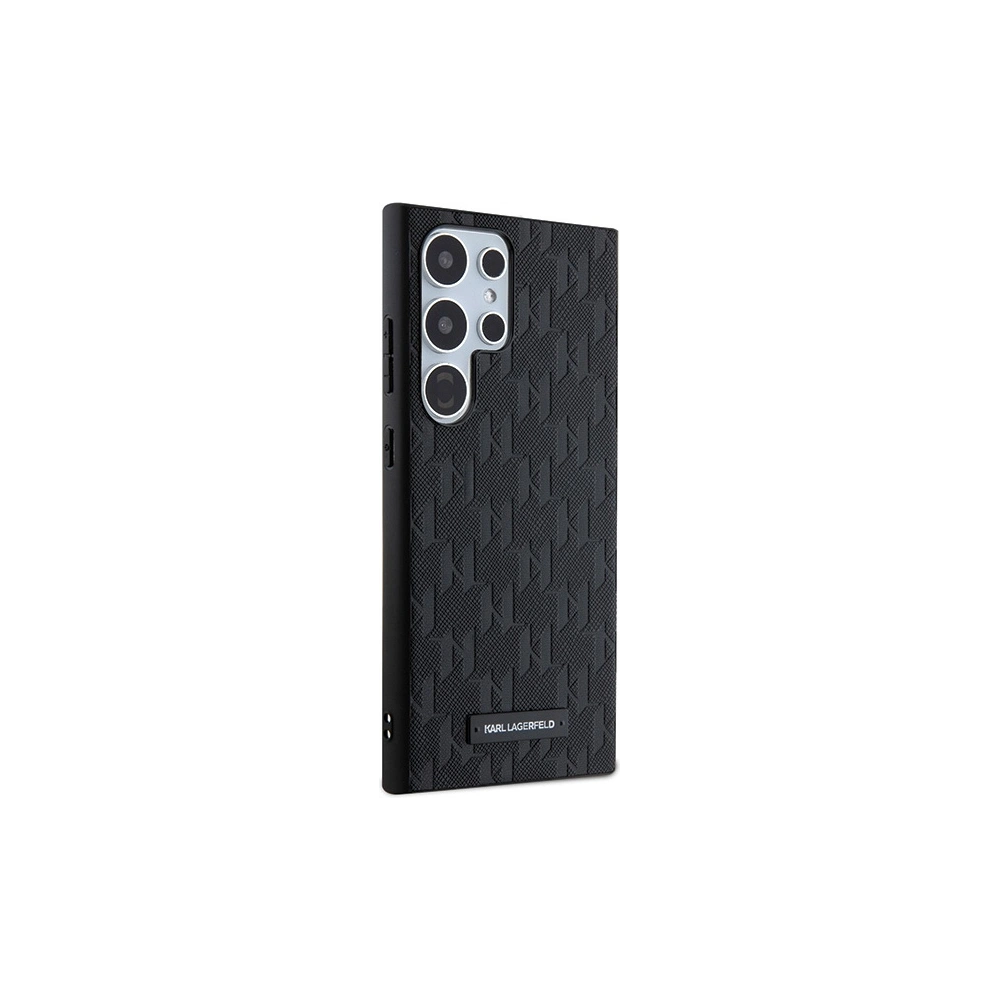 Hurtownia GSM - Etui Karl Lagerfeld KLHCS24LSAKLHPK Samsung Galaxy S24 Ultra hardcase Saffiano Mono Metal Logo negru/black - KLD1951 - {ean13} - Hurt