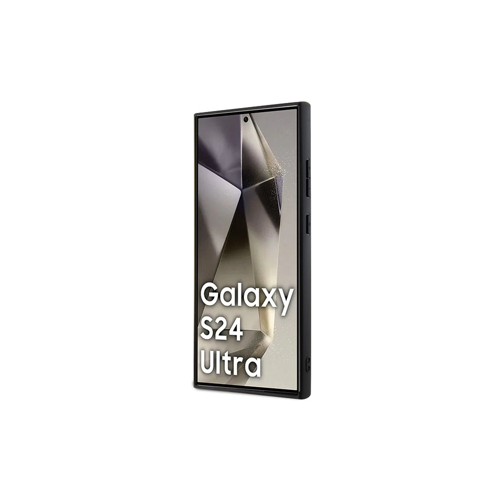 Hurtownia GSM - Etui Karl Lagerfeld KLHCS24LSAKLHPK Samsung Galaxy S24 Ultra hardcase Saffiano Mono Metal Logo negru/black - KLD1951 - {ean13} - Hurt