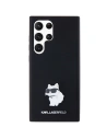 Hurtownia GSM - Case Karl Lagerfeld KLHCS24LSMHCNPK Samsung Galaxy S24 Ultra Hartschale Silikon Choupette Metallpin schwarz/black - KLD1952 - {ean13} - Hurt