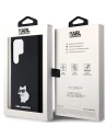 Hurtownia GSM - Case Karl Lagerfeld KLHCS24LSMHCNPK Samsung Galaxy S24 Ultra Hartschale Silikon Choupette Metallpin schwarz/black - KLD1952 - {ean13} - Hurt
