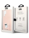 Hurtownia GSM - Case Karl Lagerfeld KLHCS24LSMHCNPP Samsung Galaxy S24 Ultra Silikon Choupette Metall Pin rosa/pink - KLD1953 - {ean13} - Hurt