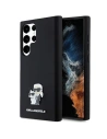 Hurtownia GSM - Case Karl Lagerfeld KLHCS24LSMHKCNPK Samsung Galaxy S24 Ultra Hardcase Silikon Karl&Choupette Metallpin schwarz/black - KLD1954 - {ean13} - Hurt