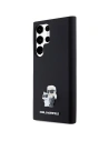 Hurtownia GSM - Etui Karl Lagerfeld KLHCS24LSMHKCNPK Samsung Galaxy S24 Ultra hardcase Silicone Karl&Choupette Metal Pin negru/black - KLD1954 - {ean13} - Hurt