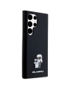 Hurtownia GSM - Case Karl Lagerfeld KLHCS24LSMHKCNPK Samsung Galaxy S24 Ultra Hardcase Silikon Karl&Choupette Metallpin schwarz/black - KLD1954 - {ean13} - Hurt