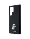 Hurtownia GSM - Case Karl Lagerfeld KLHCS24LSMHKCNPK Samsung Galaxy S24 Ultra Hardcase Silikon Karl&Choupette Metallpin schwarz/black - KLD1954 - {ean13} - Hurt