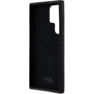 Hurtownia GSM - Case Karl Lagerfeld KLHCS24LSMHKCNPK Samsung Galaxy S24 Ultra Hardcase Silikon Karl&Choupette Metallpin schwarz/black - KLD1954 - {ean13} - Hurt