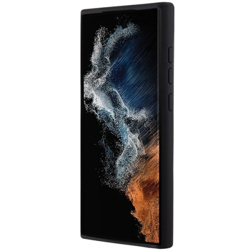 Etui Karl Lagerfeld KLHCS24LSMHKNPK Samsung Galaxy S24 Ultra Silicone Ikonik Metal Pin czarny/black