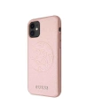 Hurtownia GSM - Etui Guess GUHCN61RSSASRG Apple iPhone 11 różowy/pink hard case Saffiano 4G Circle Logo - GUE237PNK - {ean13} - Hurt