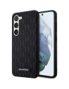 Etui Karl Lagerfeld KLHCS24MSAKLHPK Samsung Galaxy S24+ Plus kemény tok Saffiano Mono Metal Logo fekete/black
