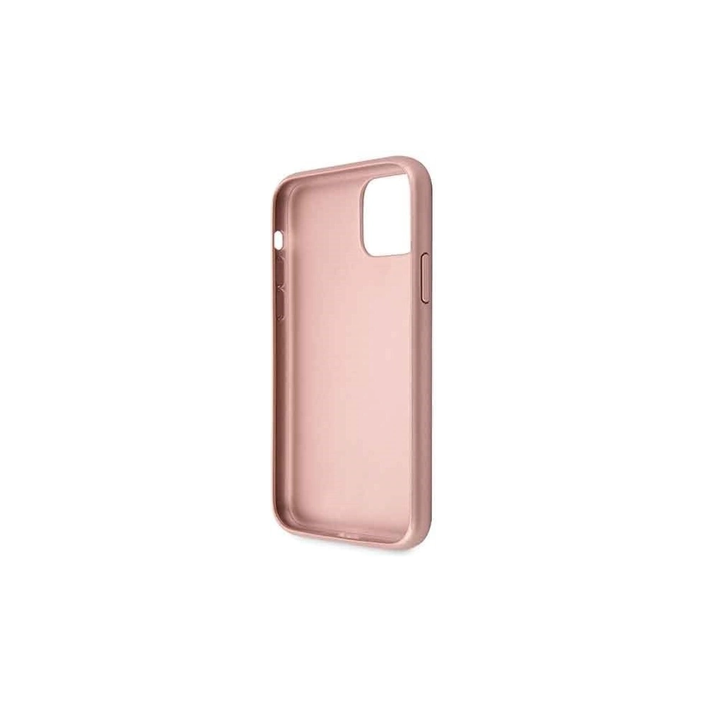 Wholesale Guess GUHCN61RSSASRG iPhone 11 pink hard case Saffiano 4G Circle Logo - GUE237PNK - {ean13} - Hurt