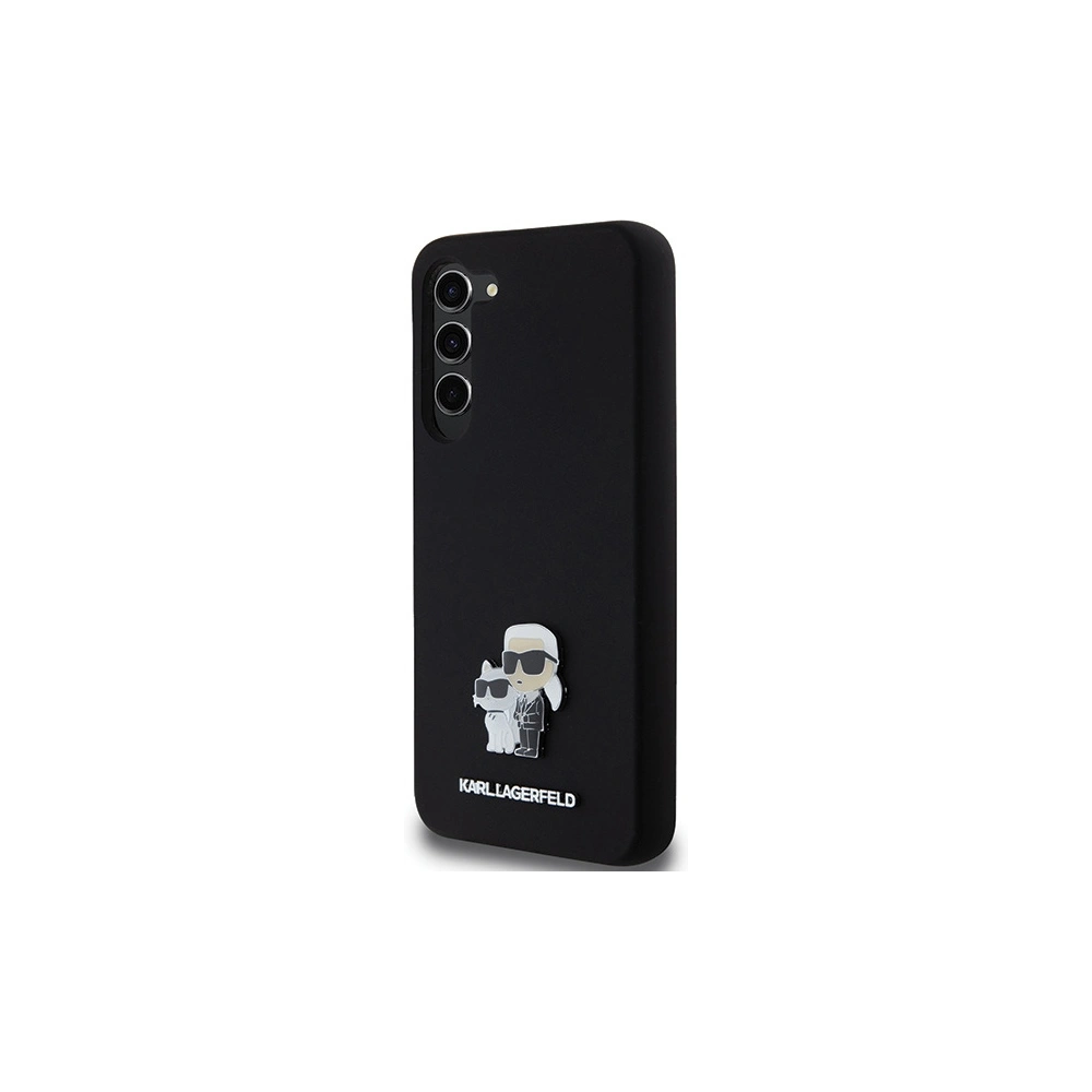 Hurtownia GSM - Case Karl Lagerfeld KLHCS24MSMHKCNPK Samsung Galaxy S24+ Plus Hardcase Silikon Karl&Choupette Metallpin schwarz/black - KLD1959 - {ean13} - Hurt