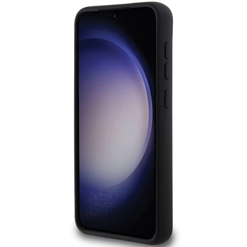 Etui Karl Lagerfeld KLHCS24MSMHKCNPK Samsung Galaxy S24+ Plus hardcase Silicone Karl&Choupette Metal Pin czarny/black