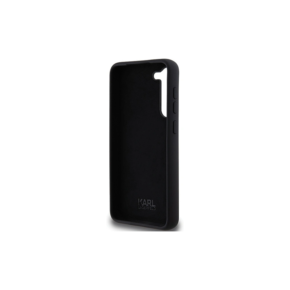 Hurtownia GSM - Case Karl Lagerfeld KLHCS24MSMHKCNPK Samsung Galaxy S24+ Plus Hardcase Silikon Karl&Choupette Metallpin schwarz/black - KLD1959 - {ean13} - Hurt