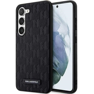 Hurtownia GSM - Etui Karl Lagerfeld KLHCS24SSAKLHPK Samsung Galaxy S24 hardcase Saffiano Mono Metal Logo černý/black - KLD1961 - {ean13} - Hurt
