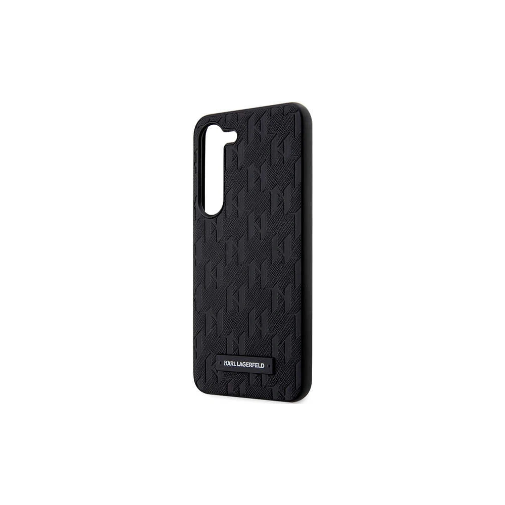 Hurtownia GSM - Etui Karl Lagerfeld KLHCS24SSAKLHPK Samsung Galaxy S24 hardcase Saffiano Mono Metal Logo černý/black - KLD1961 - {ean13} - Hurt