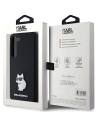 Hurtownia GSM - Etui Karl Lagerfeld KLHCS24SSMHCNPK Samsung Galaxy S24 hardcase Silicone Choupette Metal Pin černý/black - KLD1962 - {ean13} - Hurt