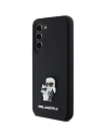 Hurtownia GSM - Etui Karl Lagerfeld KLHCS24SSMHKCNPK Samsung Galaxy S24 hardcase silikonové Karl&Choupette Metal Pin černé/black - KLD1964 - {ean13} - Hurt